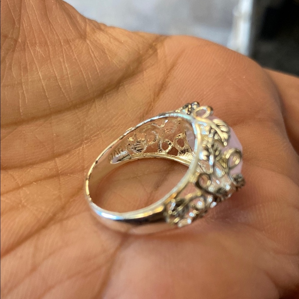 Rose Quartz Ring 8